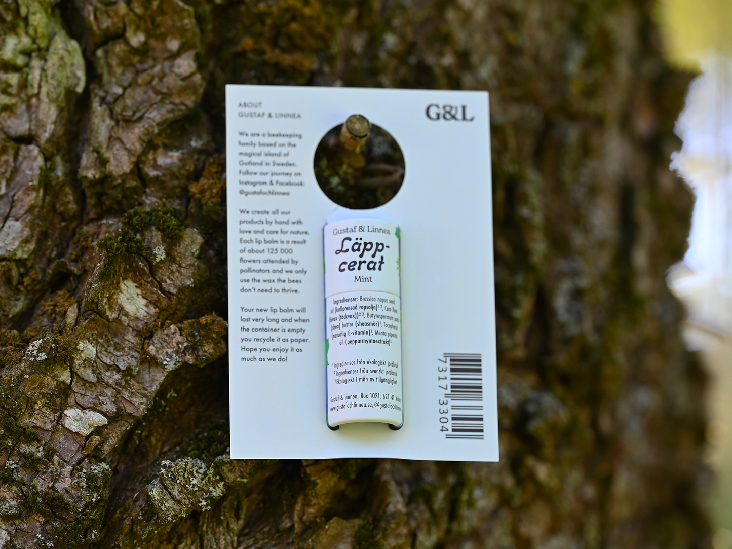 Lip Balm Mint with Display card