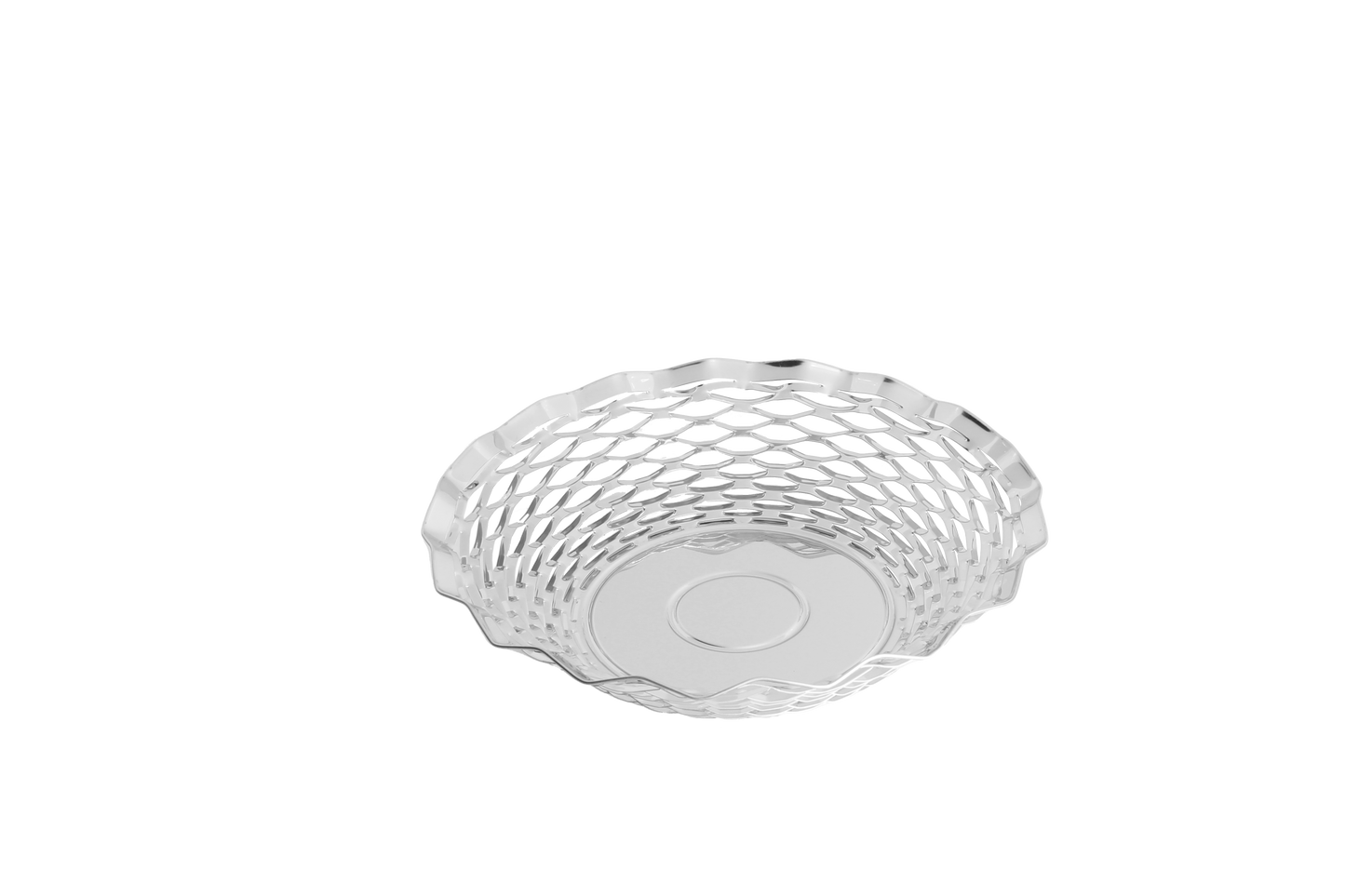 Brödkorg, Stainless Steel, rund 24 cm