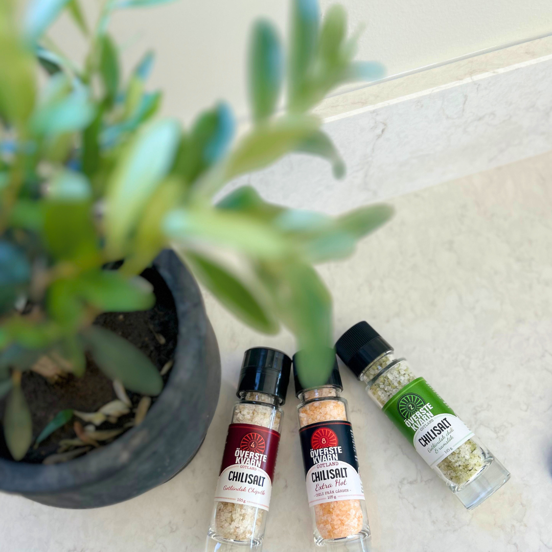 Överstekvarn Chilisalt & Ramslök, 105g