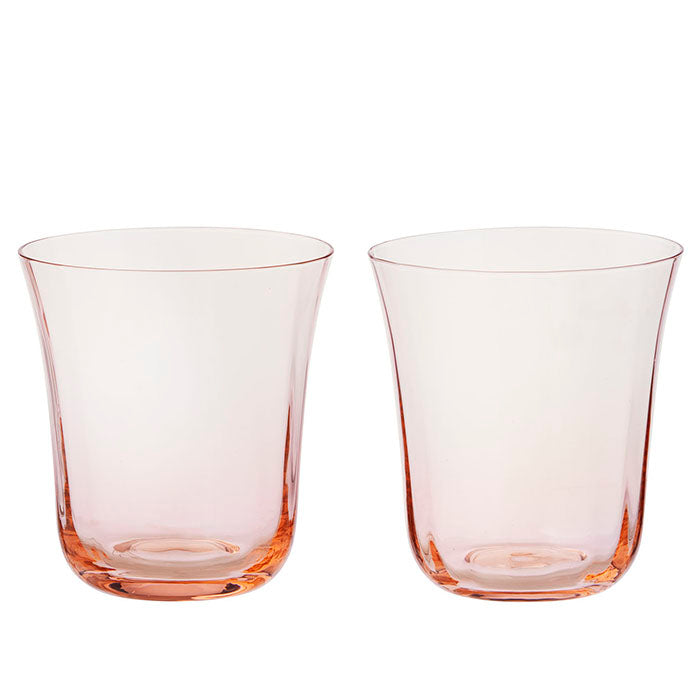Glas Nora Peach S/2pcs