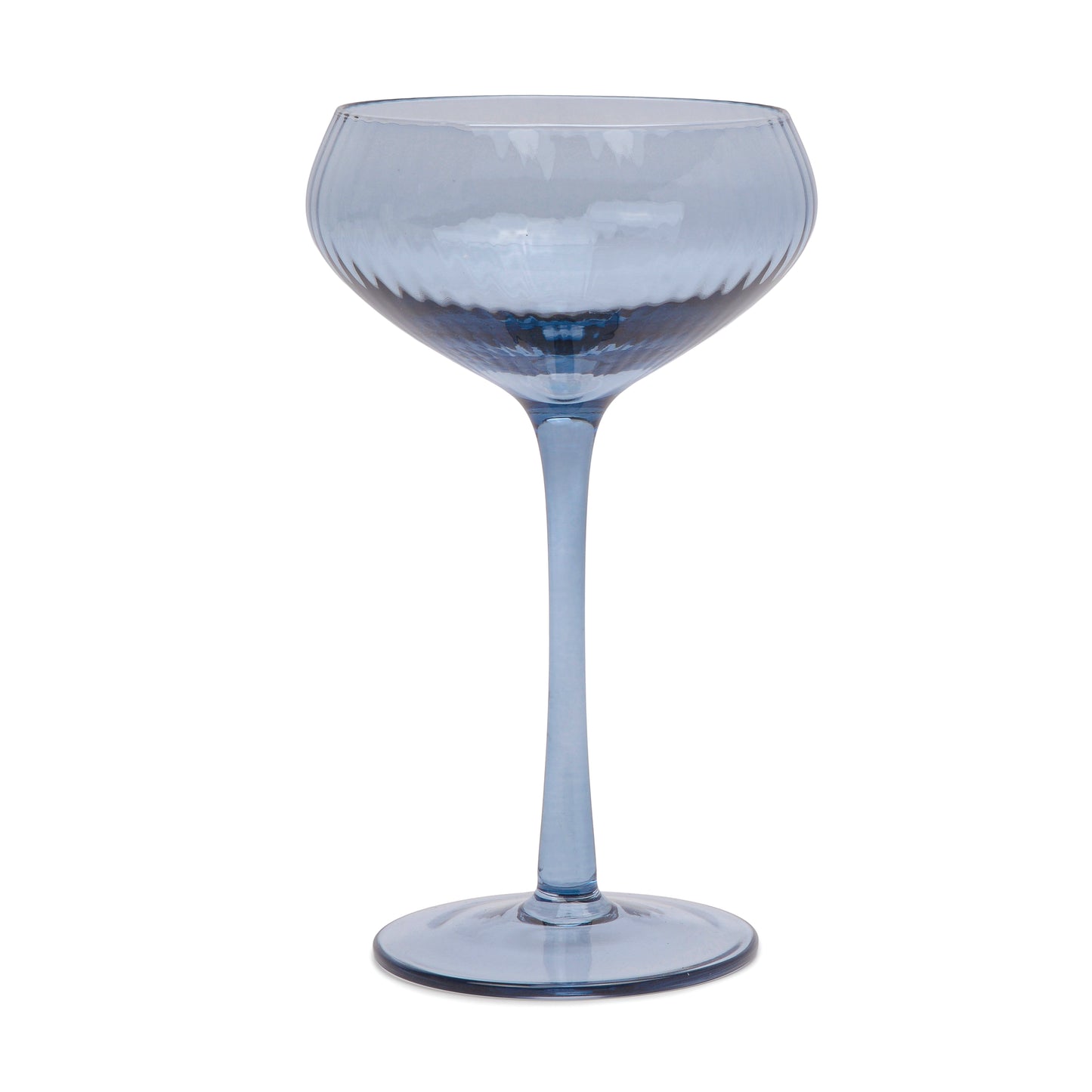 Glas Coupe The Lou- Set om 2 - Blå