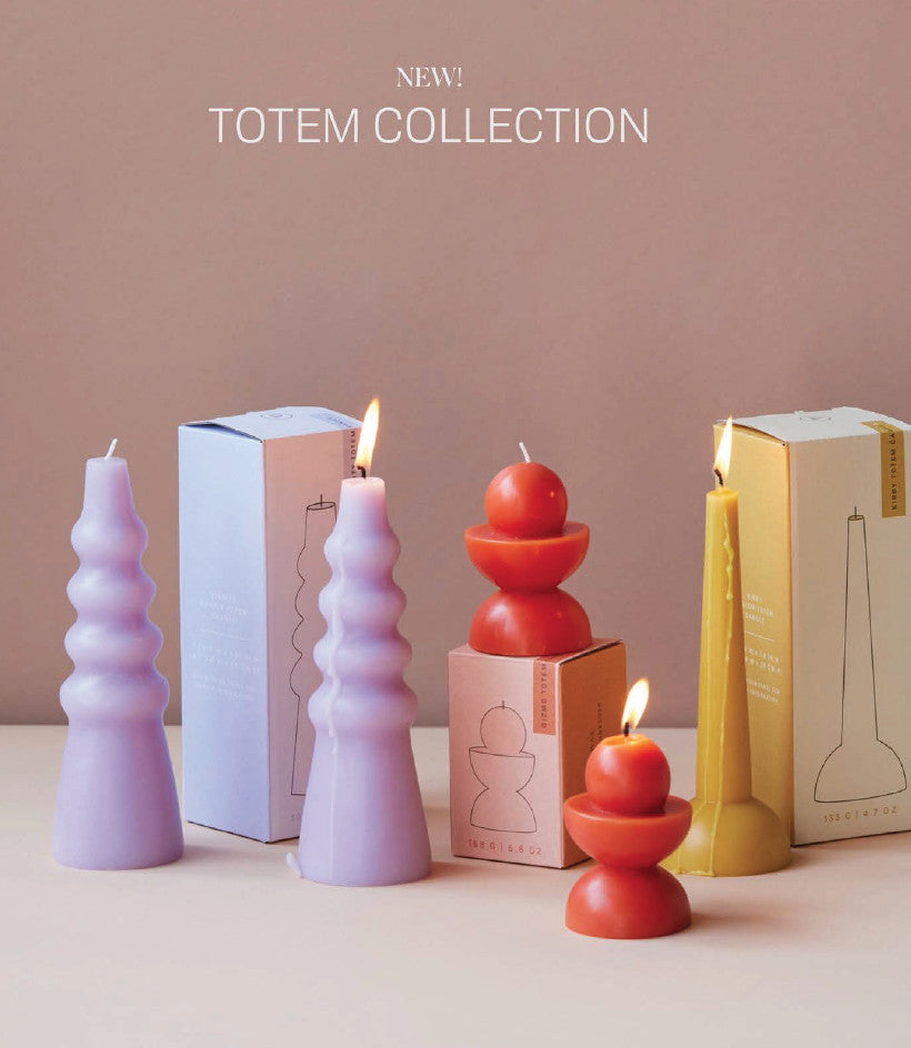Totem Ljus Gizmo Orangeröd