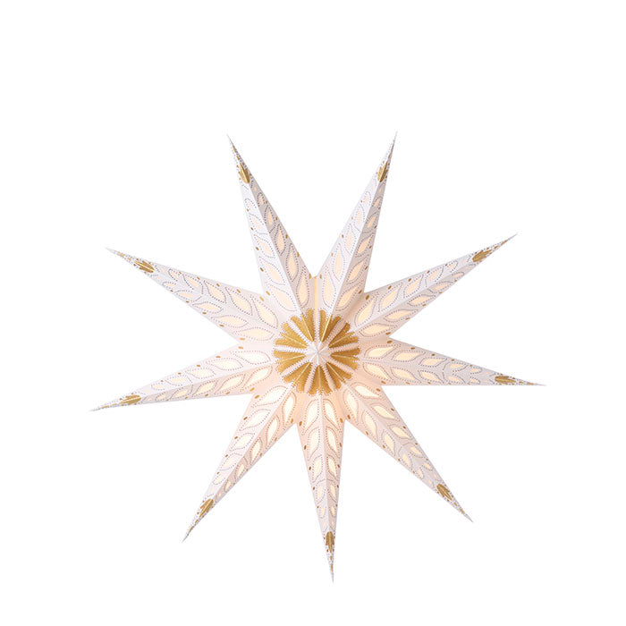 Julstjärna Papper Guld 60 cm / Paper Star Astral Gold 60cm