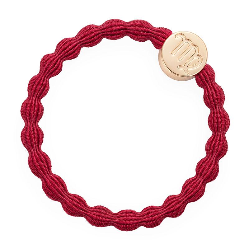 VIRGO BURGUNDY PLAIN - hårsnodd