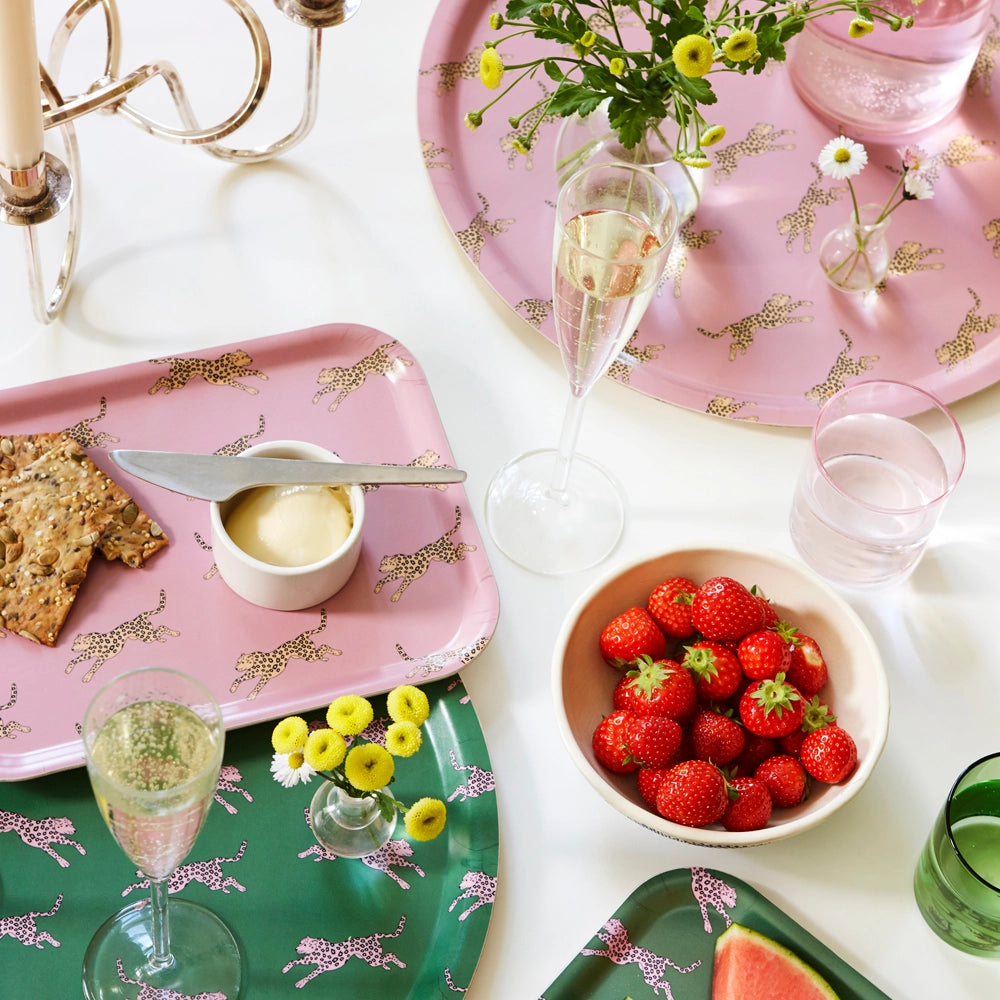 Leopard Serveringsbricka