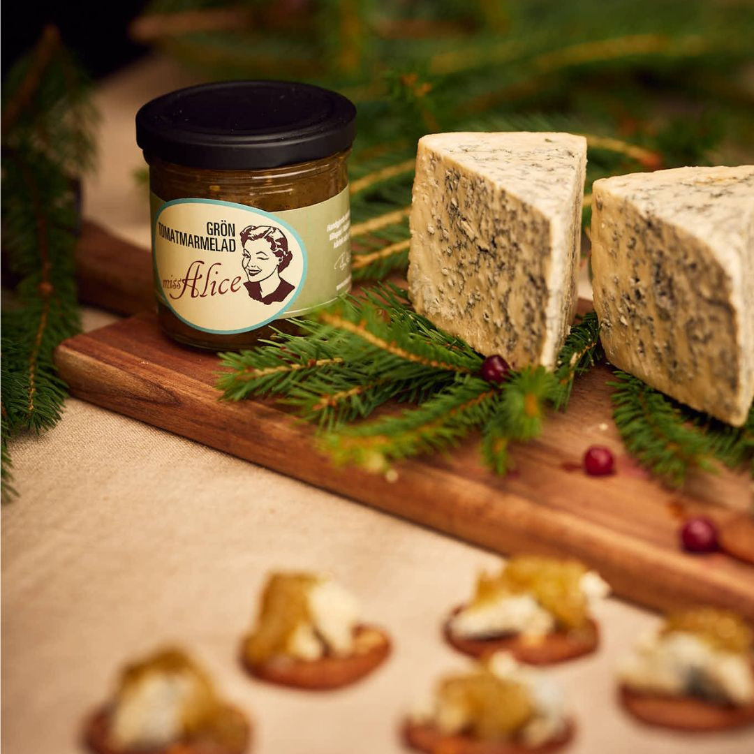 Miss Alice Grön tomatmarmelad - vanilj, kanel & kardemumma, 190g
