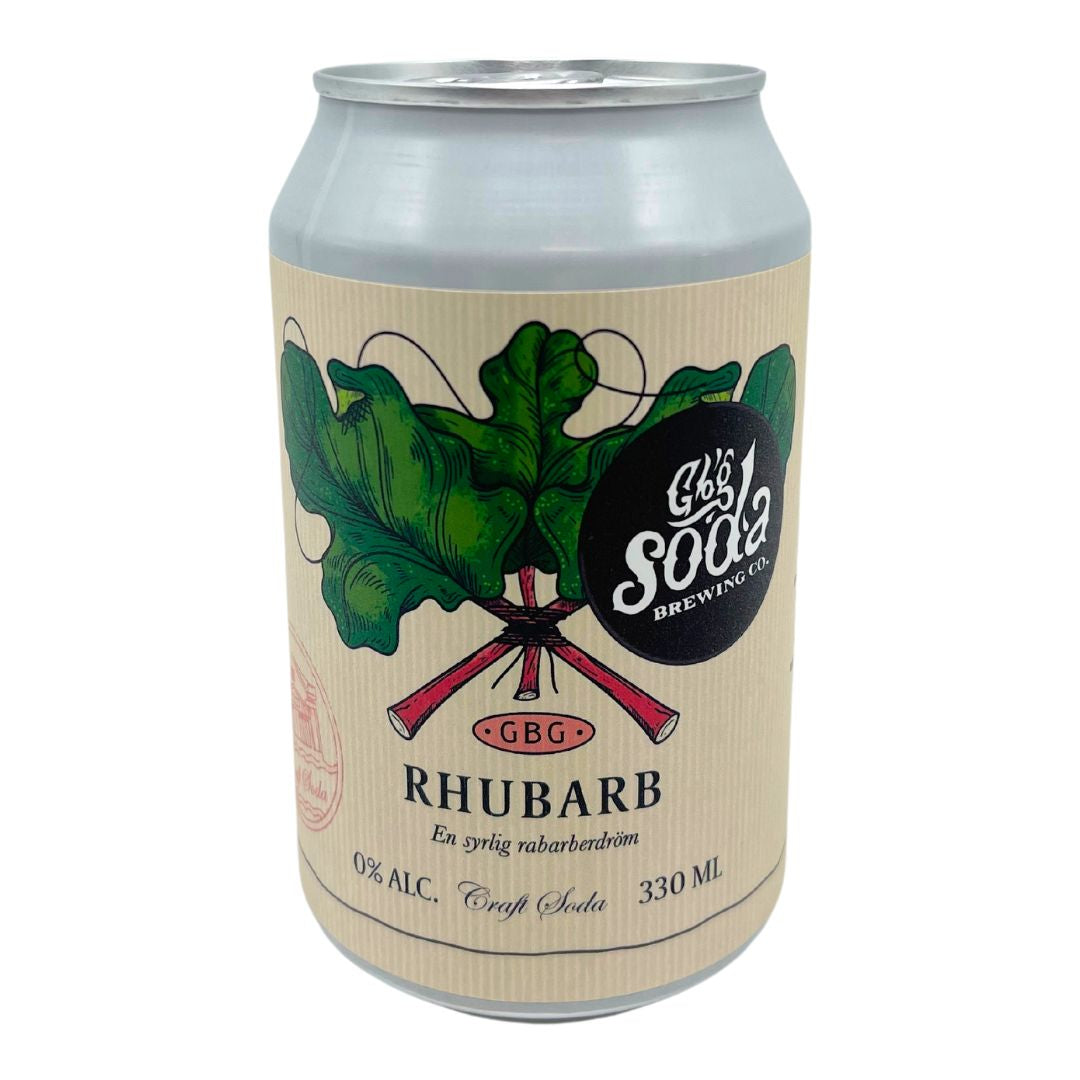 Gbg Raberber - rhurbarb craft soda 33cl