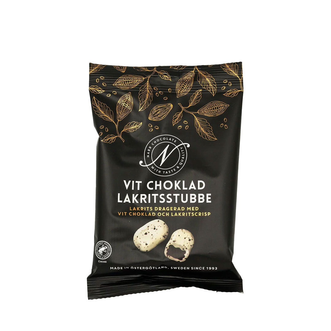Vit Choklad Lakritsstubbe