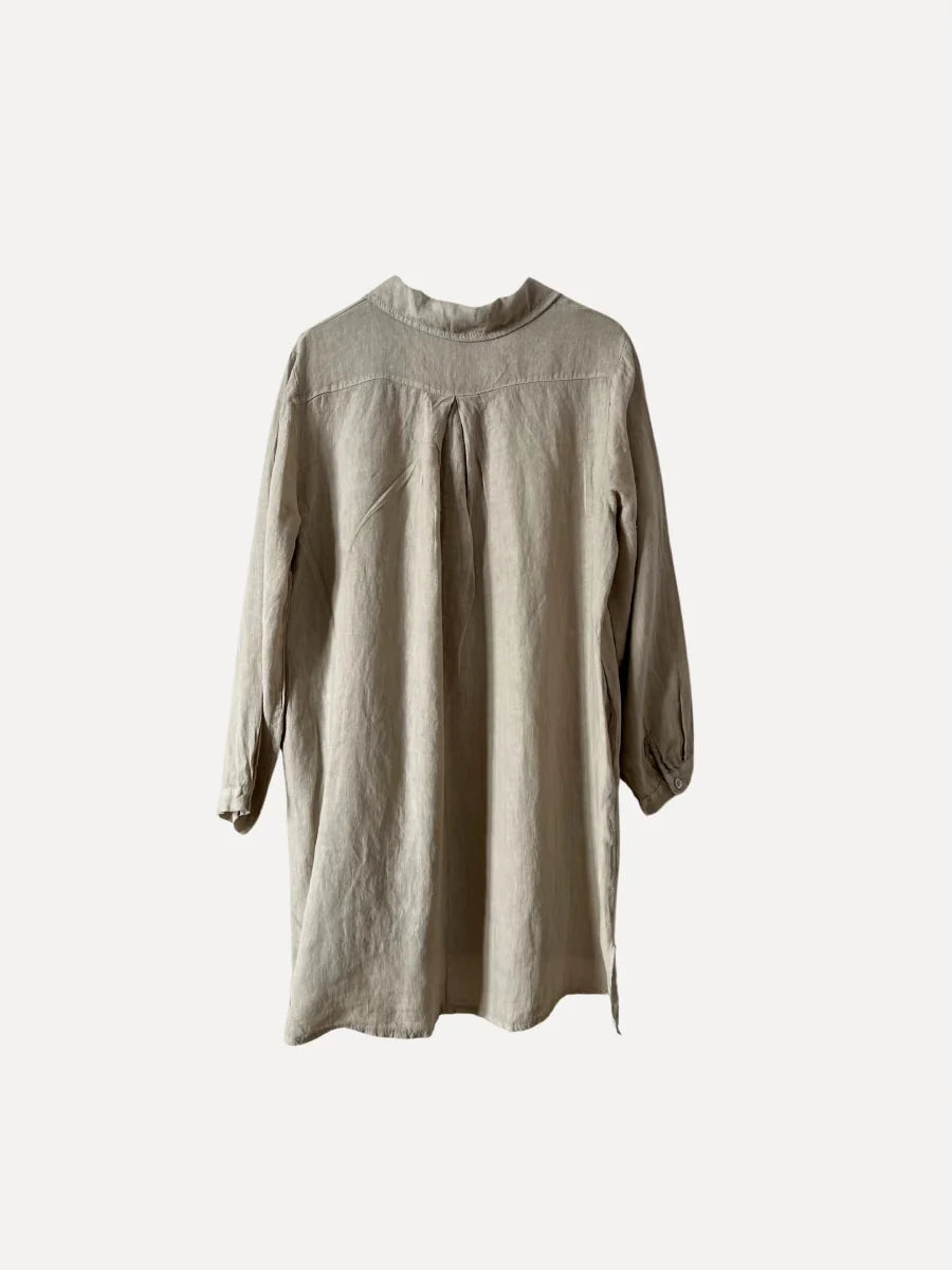 Tunika skjorta, Beige