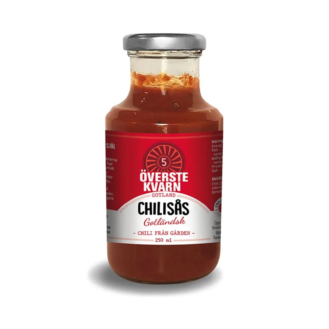 Överstekvarn Gotländsk Chilisås, 250ml
