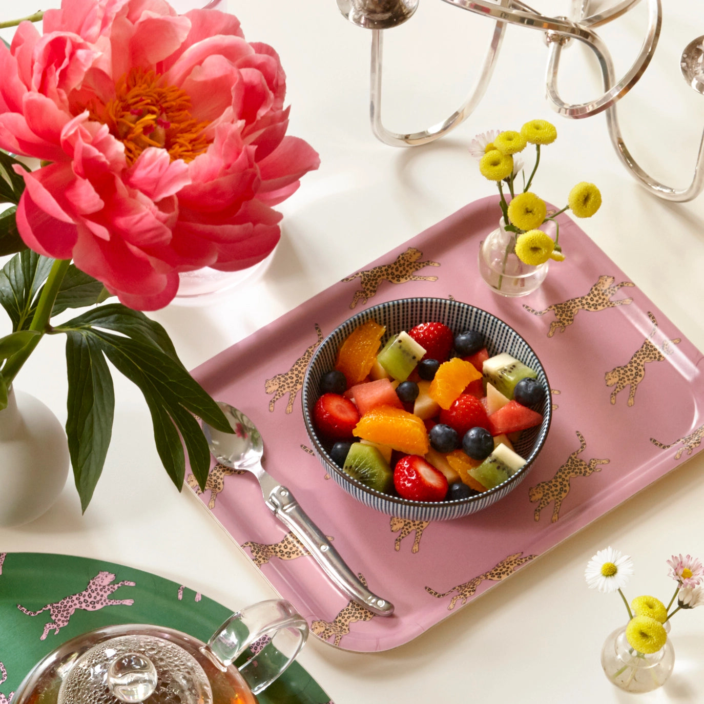 Leopard Serveringsbricka