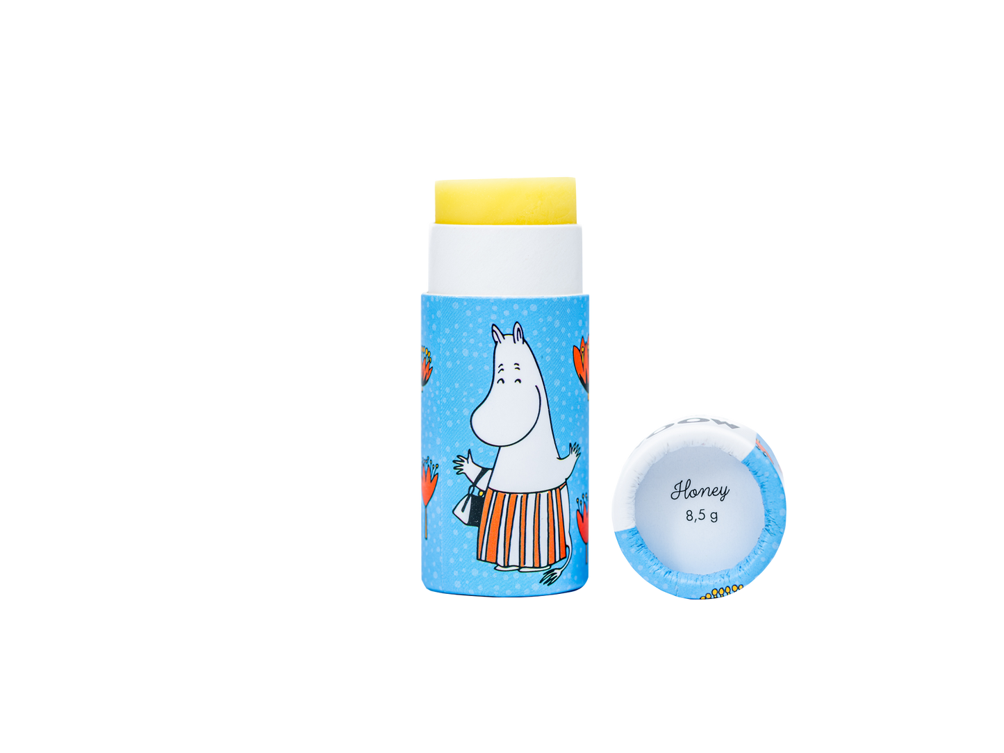 Moomin by G&L - Lipbalm with honey/Läppcerat av bivax med honung