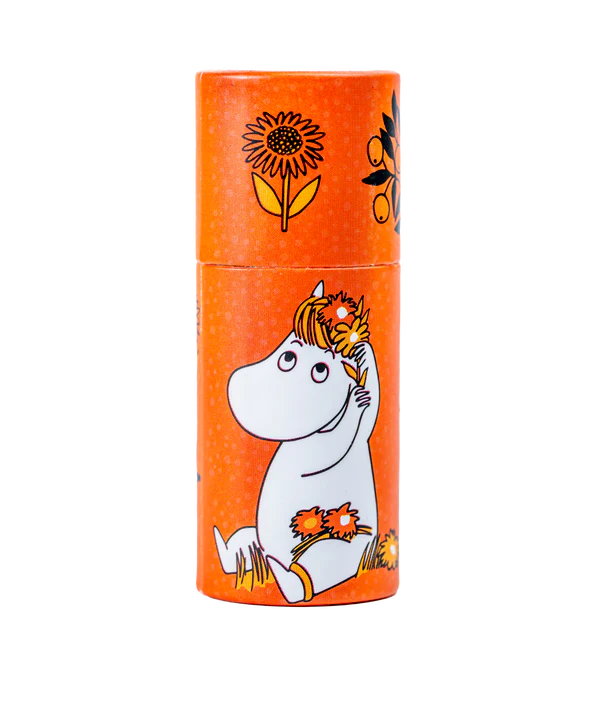 Moomin by G&L - Lipbalm with orange/Läppcerat av bivax med apelsin