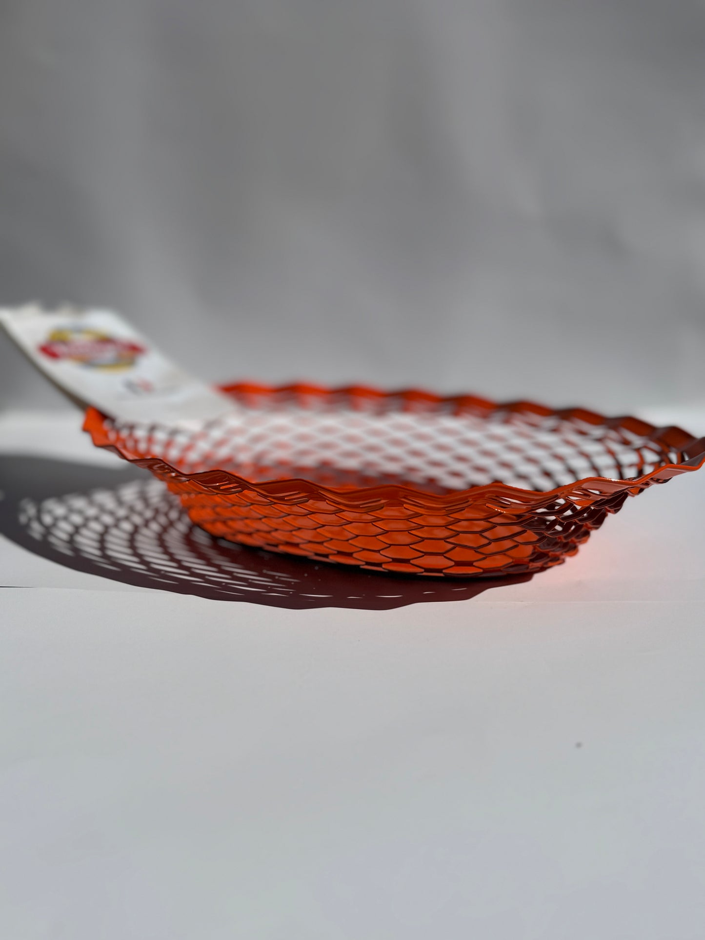 Brödkorg, orange. 25 x 18 cm