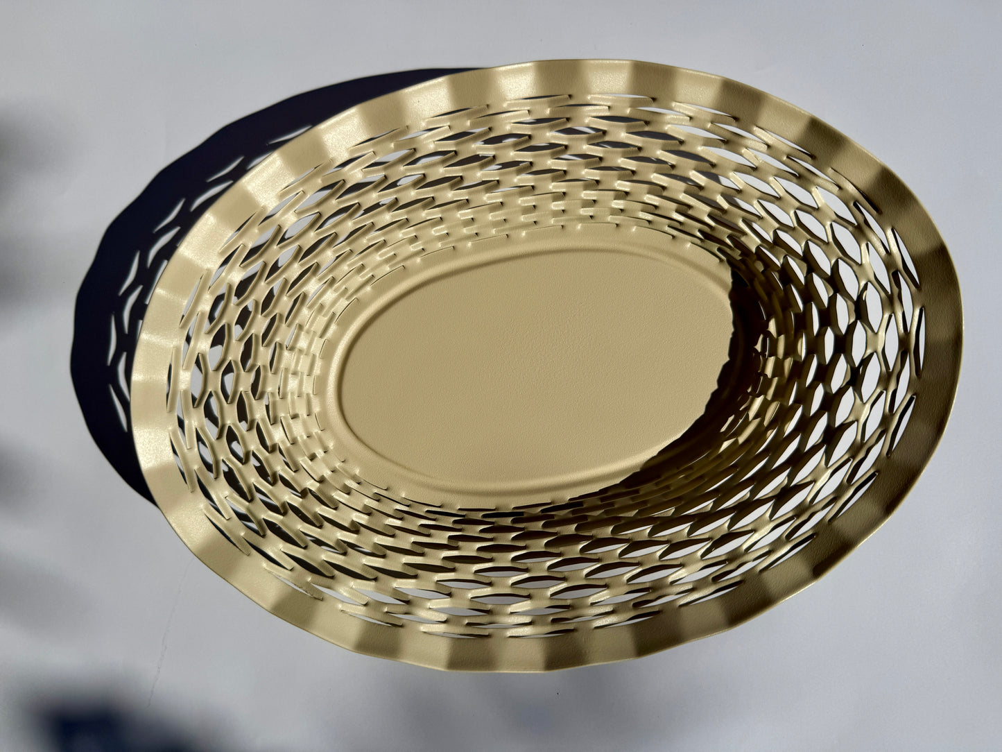Brödkorg, Creme. 30 x 24, stor