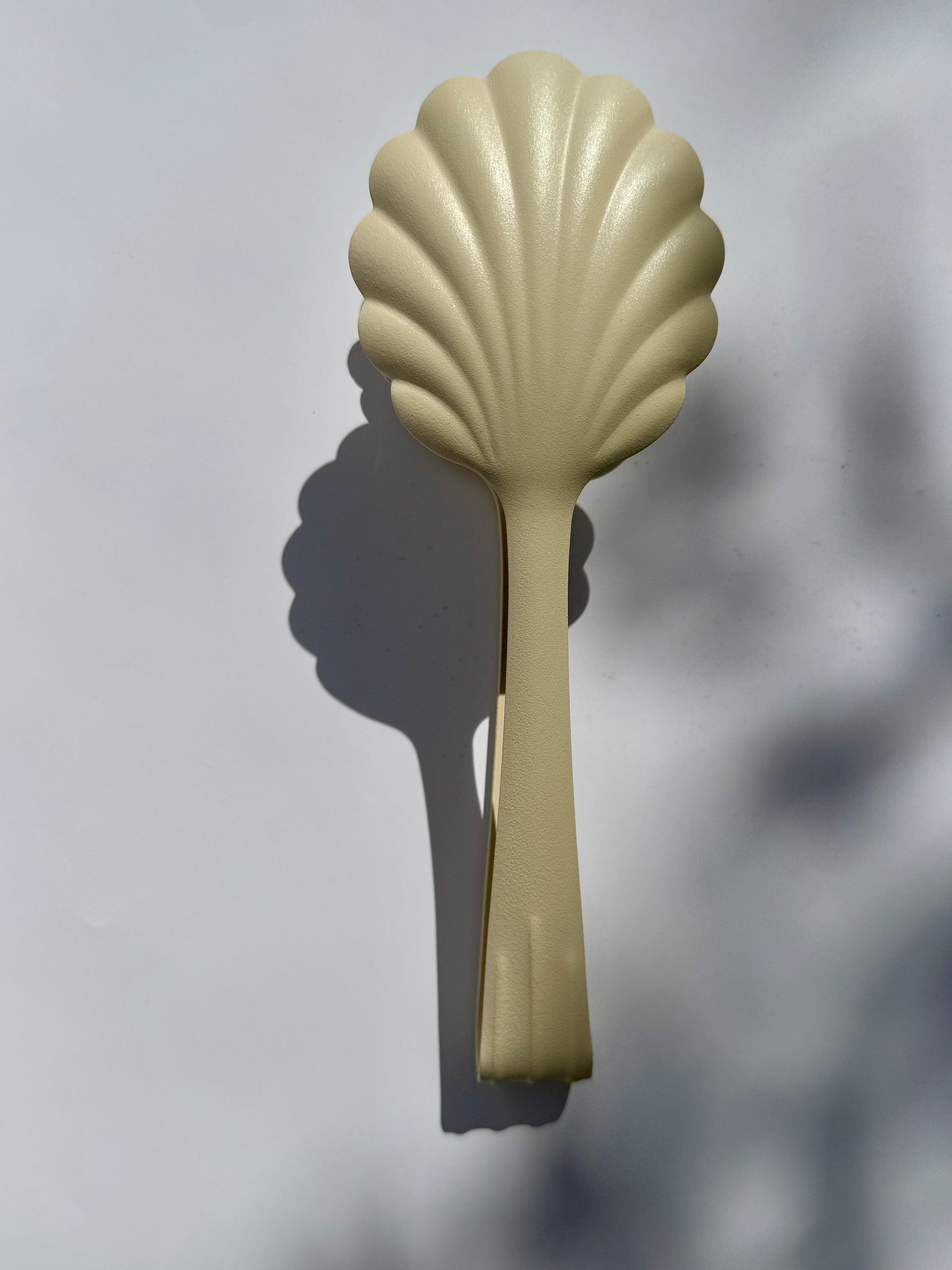 Salladstång, creme, 21 cm