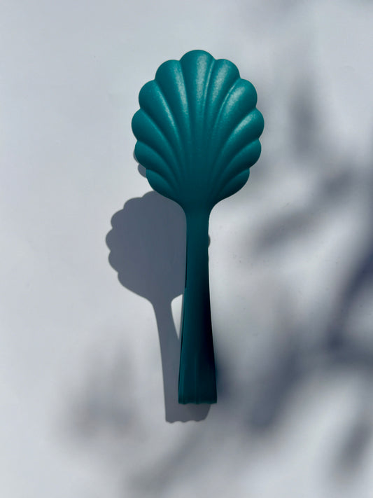 Salladstång, petroleum blå, 21 cm