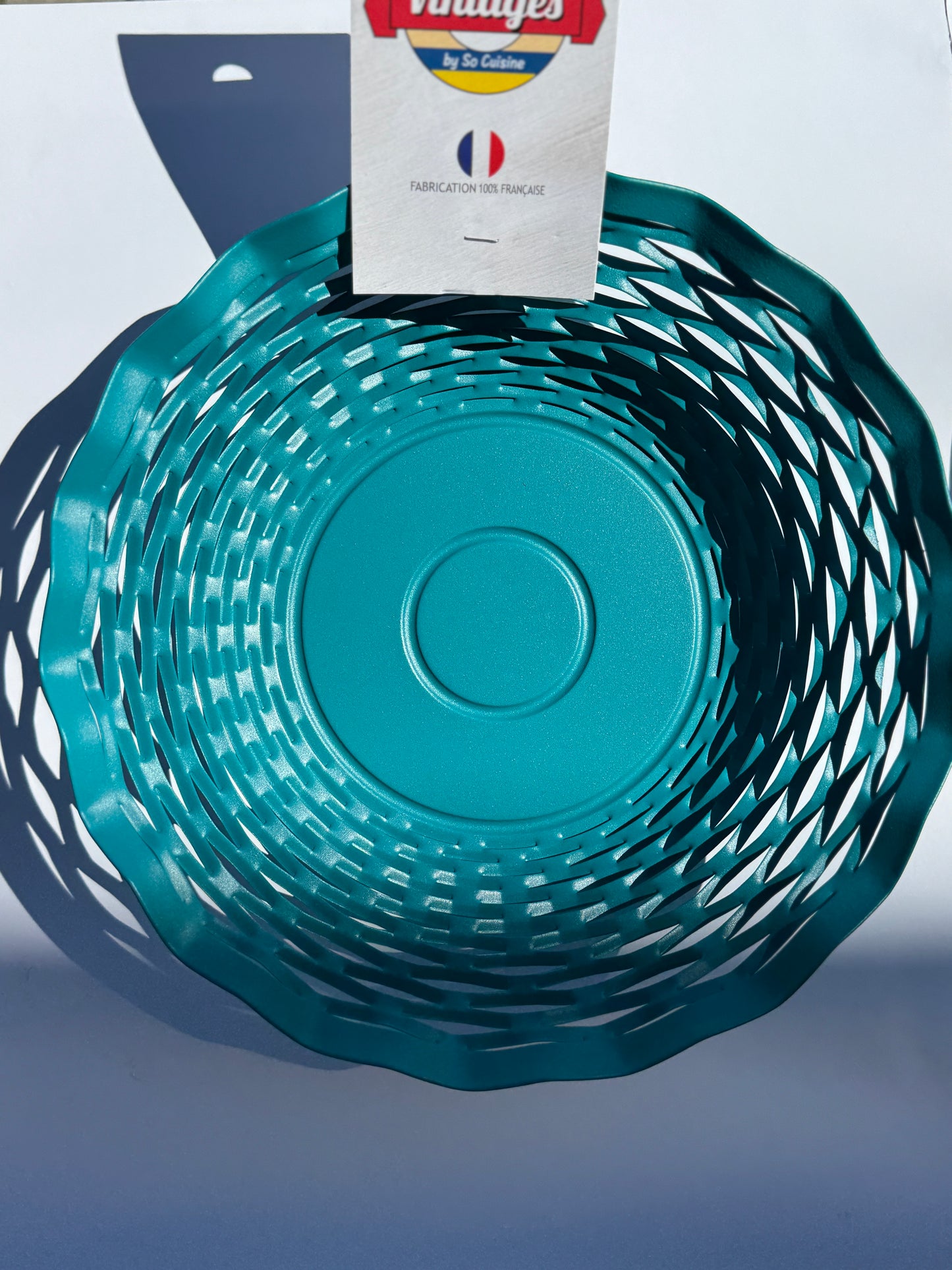 Brödkorg, Petroleum, rund 24 cm