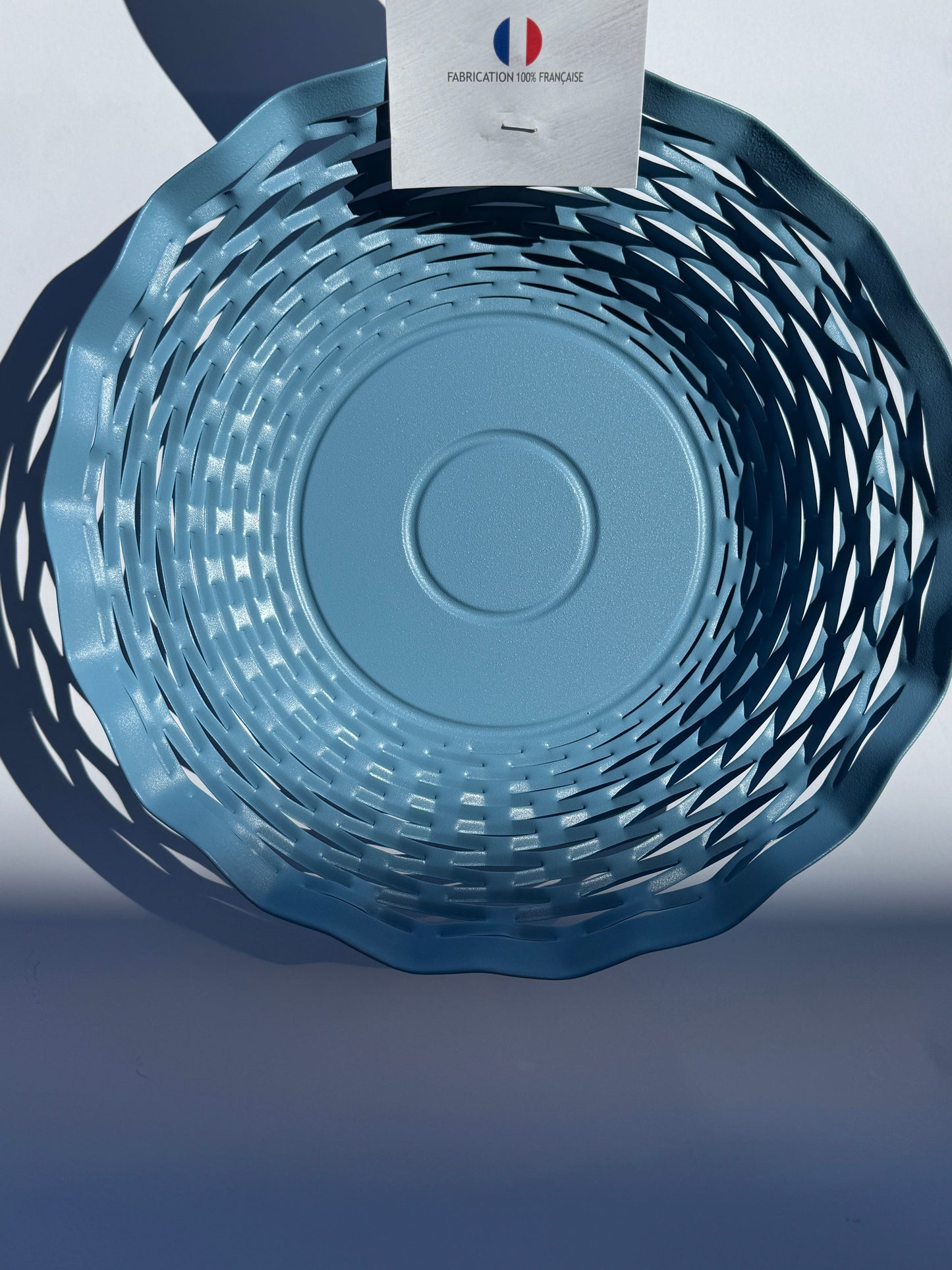 Brödkorg, blå, rund 24 cm