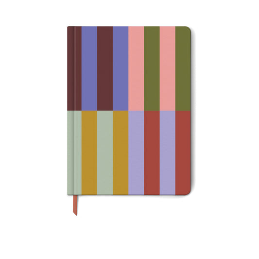 Stor Skrivbook Soft Touch - Ränder