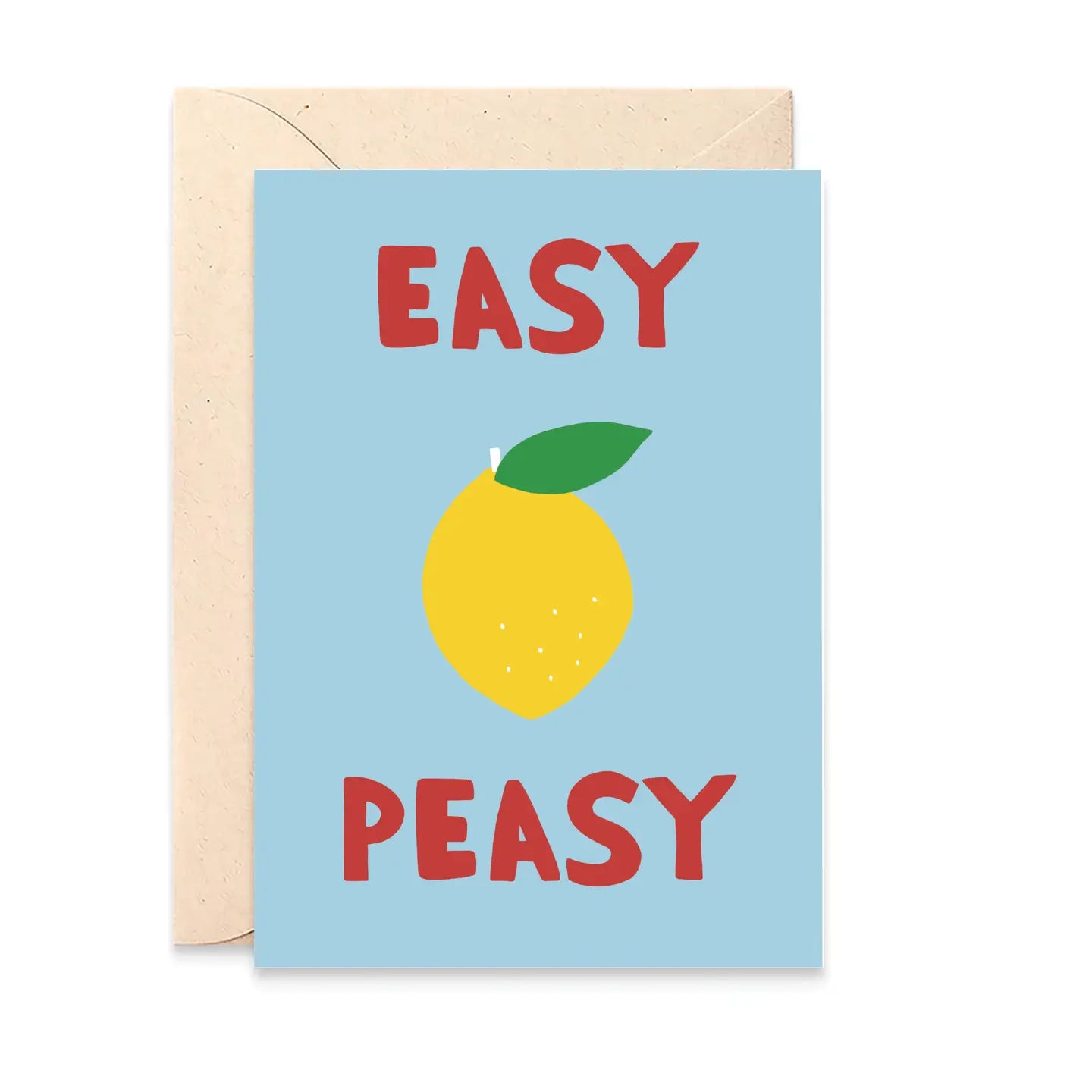 Kort "Easy Peasy"