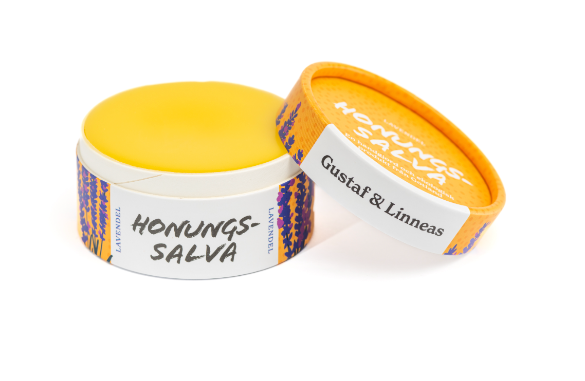 Ekologisk Honungssalva i pappförpackning, 60 gram