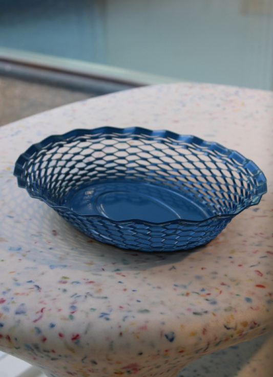 Brödkorg, Indigo Blå. 30 x 24, stor