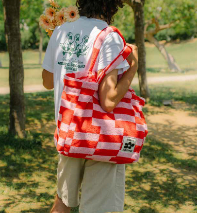 Strandväska - Towel Bag, Poppy