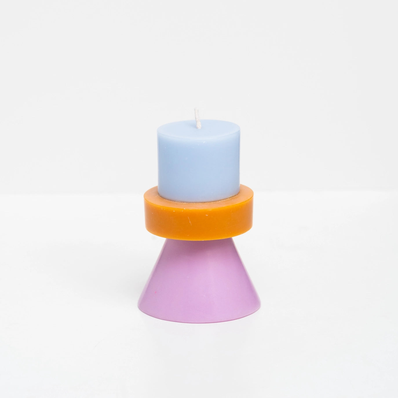 Stack Candle/Ljus Mini - Himmel/Karamell/Violett
