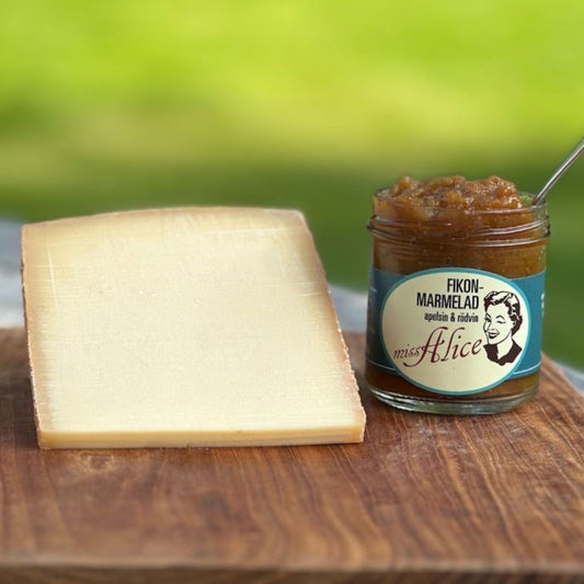 Miss Alice Fikonmarmelad - apelsin & rött vin, 190g