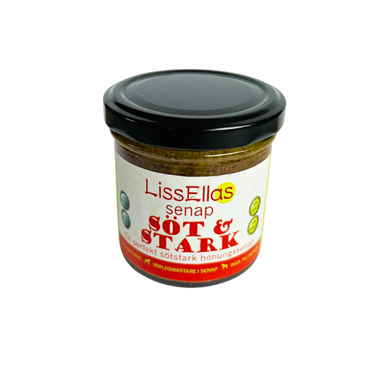 LissEllas, Söt & Stark senap, 150g