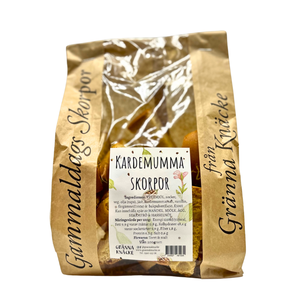 Grännaknäcke, Kardemummaskorpor, 200g