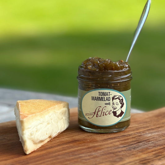 Miss Alice Grön tomatmarmelad - vanilj, kanel & kardemumma, 190g